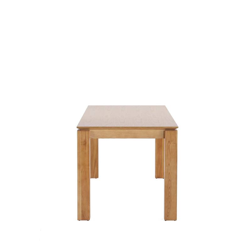 Manhattan Comfort Rockaway Modern 70.86 Solid Wood Dining Set