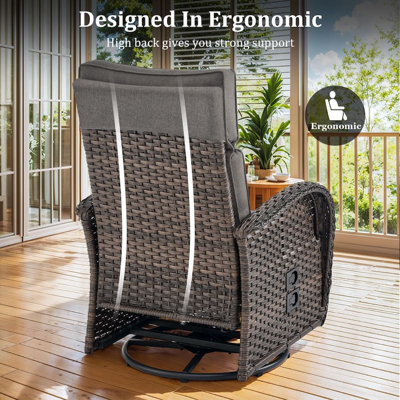 Pocassy Versatile Outdoor Recliner Chair