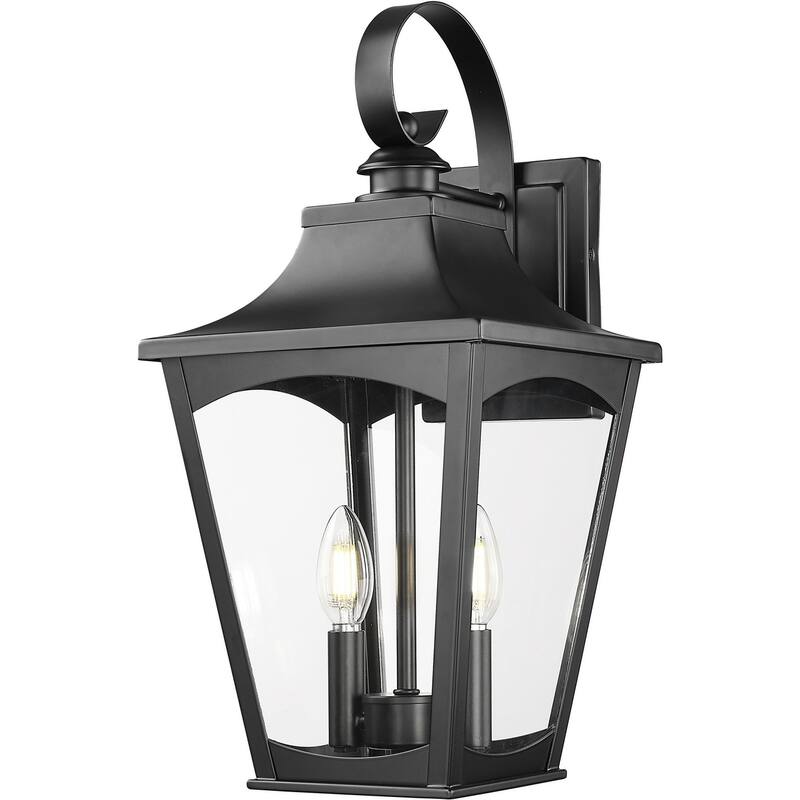 Millennium Lighting 10921 Curry 2 Light 19" Tall Outdoor Wall Sconce - Powder Coated Black