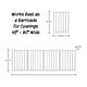 preview thumbnail 8 of 11, 4-Panel Modern Indoor Foldable Dog Gate - 73x24-Inch MDF Freestanding Pet Fence