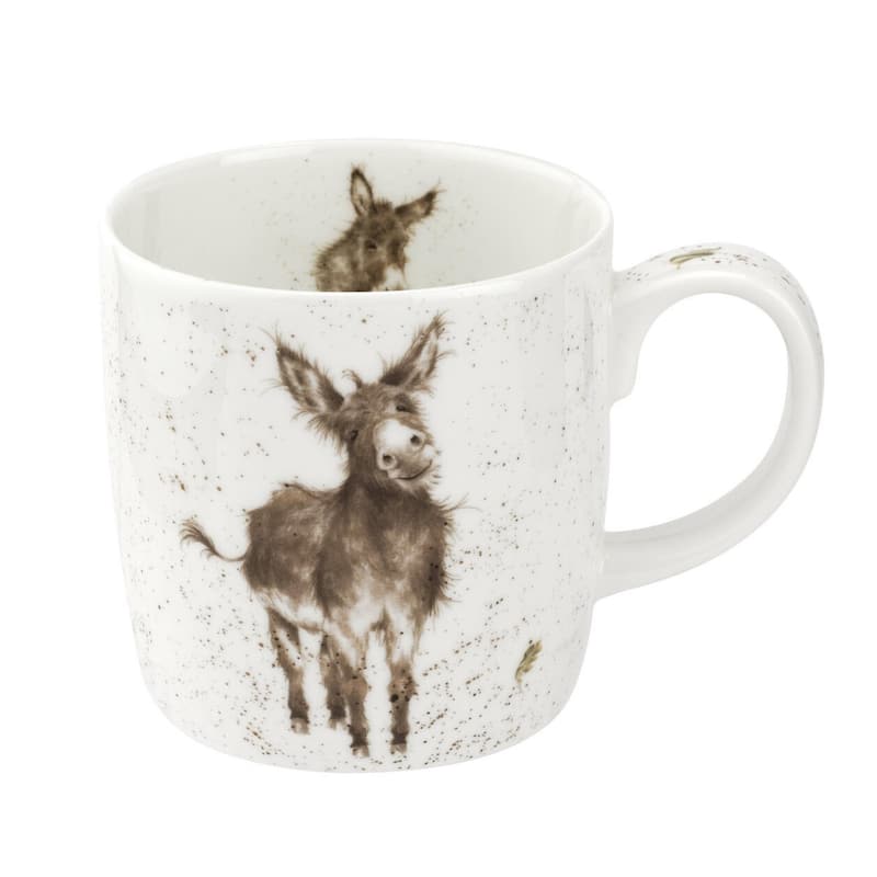 Royal Worcester Wrendale Design Mug Farm Animals - Gentle Jack (Donkey)