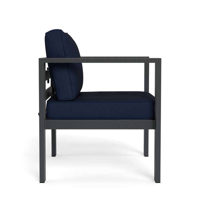 Lakeview Aluminum Outdoor Club Chair with Cushions