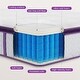 preview thumbnail 8 of 10, Sersper 10-inch Memory Foam with Innerspring Hybrid Mattress