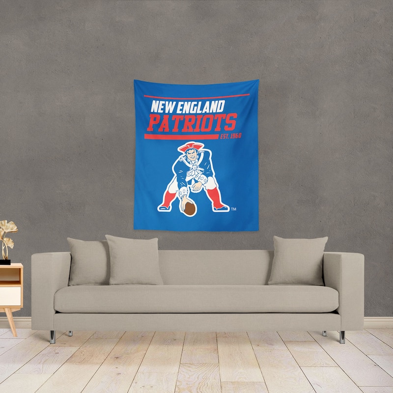 NFL New England Patriots 40 YD Dash Legacy Wall Hanging - 34"x40"