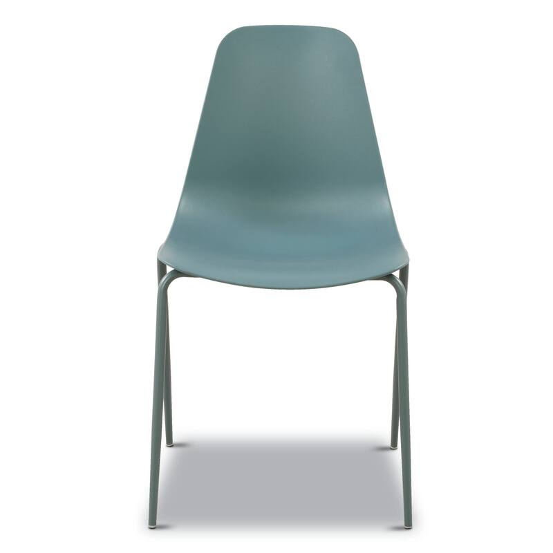 Poly & Bark Isla Stackable Dining Chair (Set of 4)