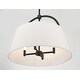 preview thumbnail 8 of 9, Minka Lavery 5396 Headington 4 Light 24" Wide Chandelier