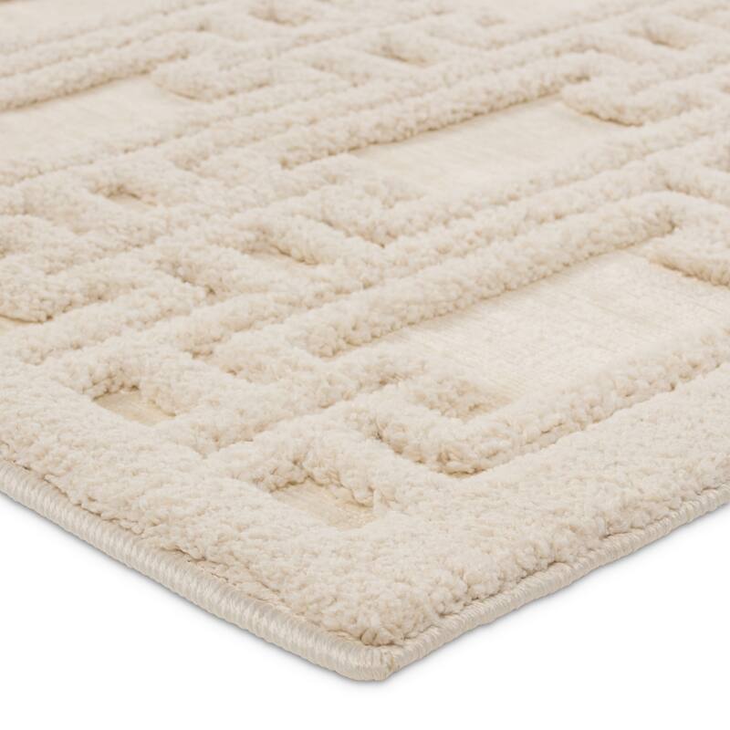 Fadil Geometric Cream Rug