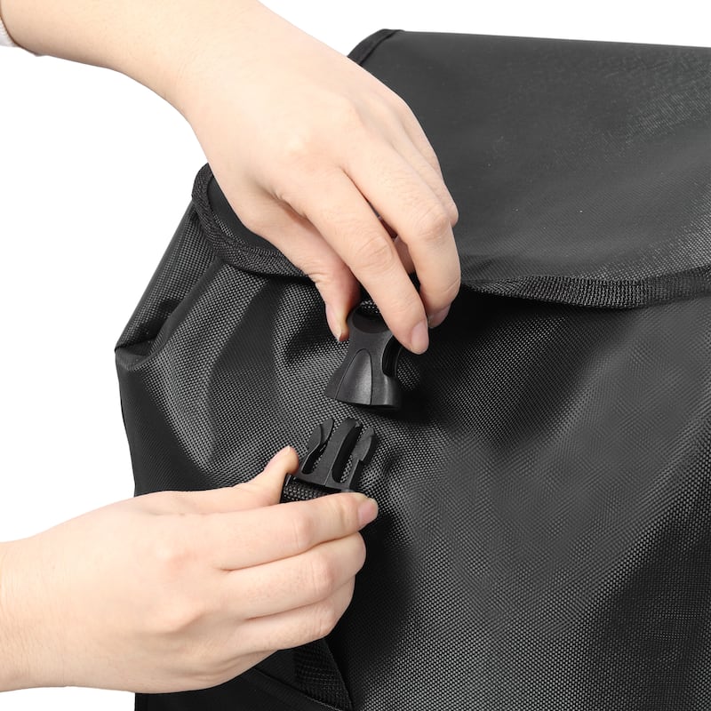 Anmytek Foldable Shopping Cart Grocery Hauler Portable Utility Trolley Lightweight Storage Bag