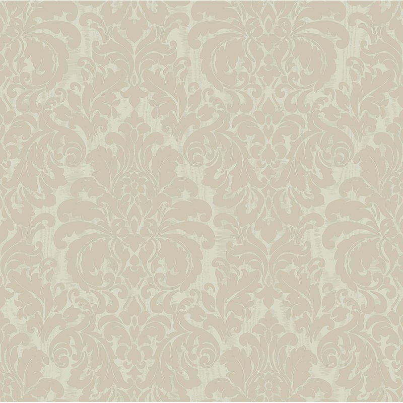 Sirpi Betina Cream Damask Wallpaper - 20.9 x 396 x 0.025
