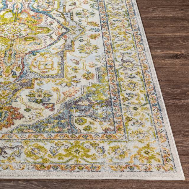Morey Persian Medallion Area Rug