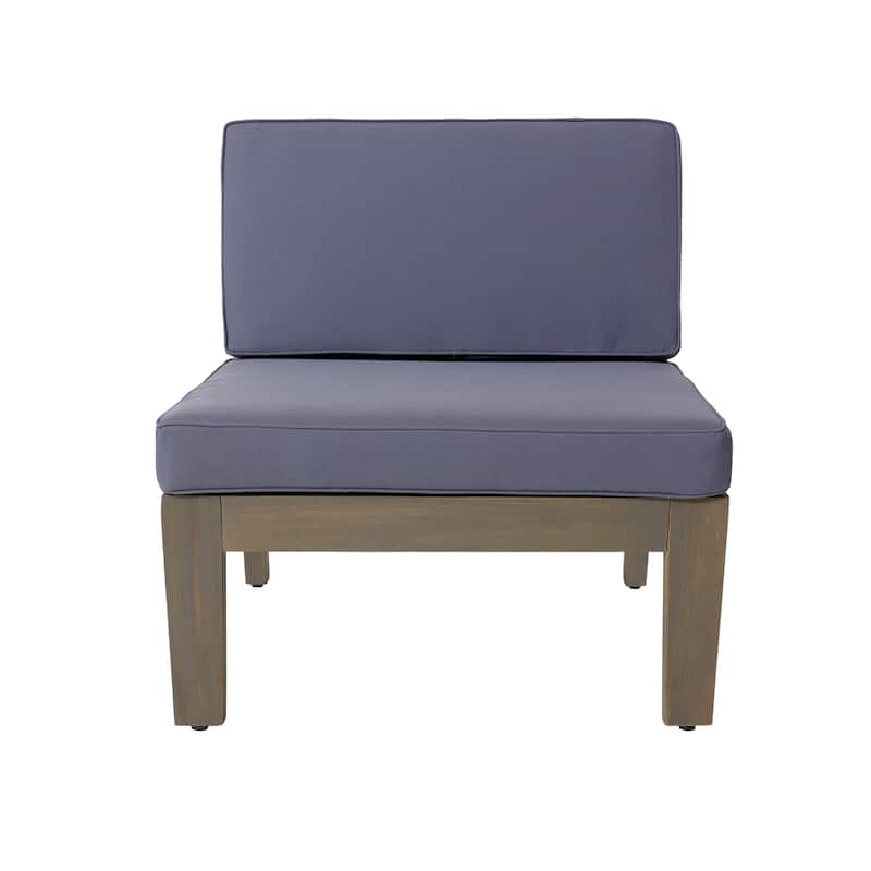 Grenada Outdoor Acacia Sectional Sofa Set by Christopher Knight Home
