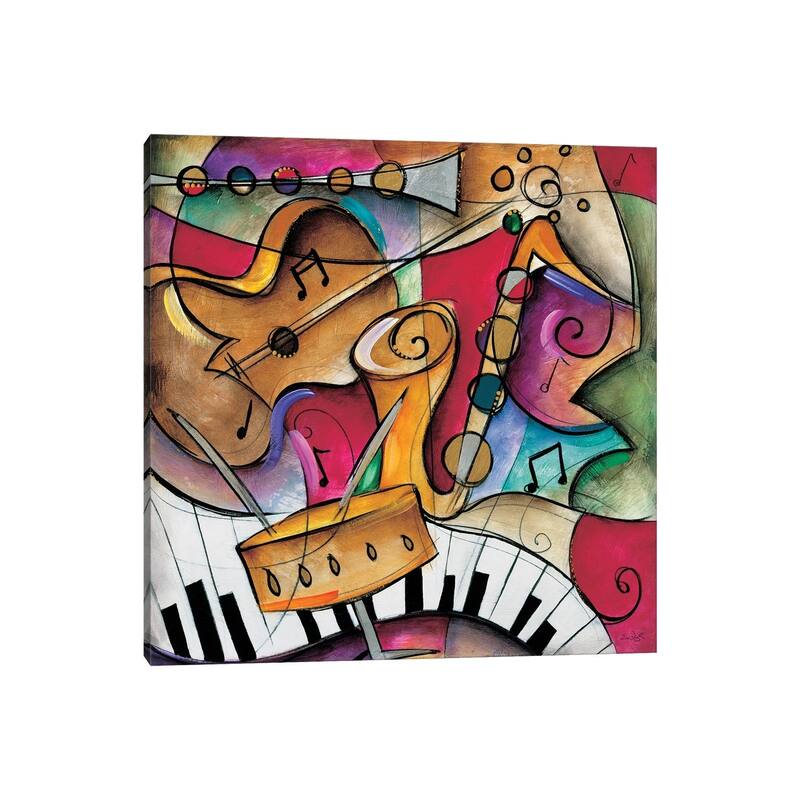 iCanvas "Jazz It Up II" by Eric Waugh Canvas Print
