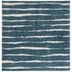 preview thumbnail 65 of 70, SAFAVIEH Venus Shag Moeidur 1.75-inch Thick Rug 6'7" Square - Turquoise/Ivory - Square