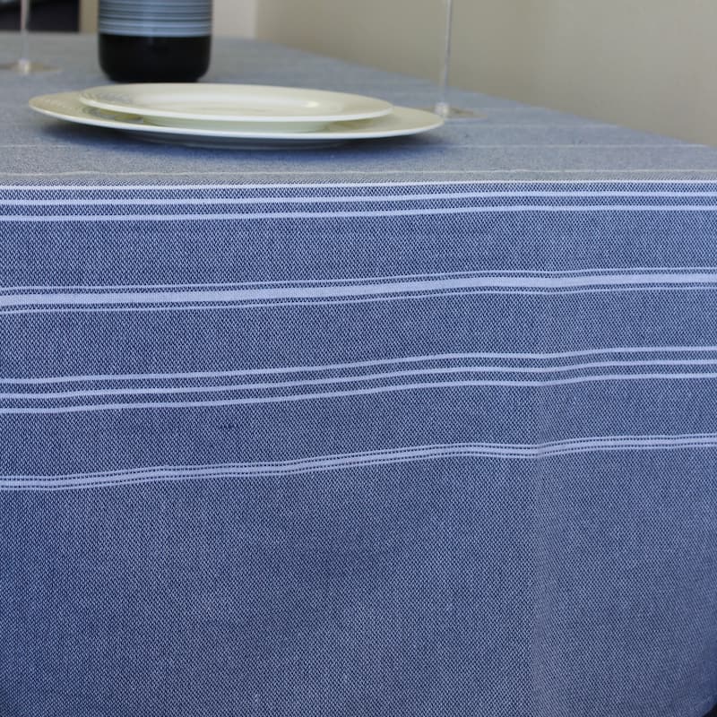 Fabstyles Fouta Stripe Cotton Tablecloth