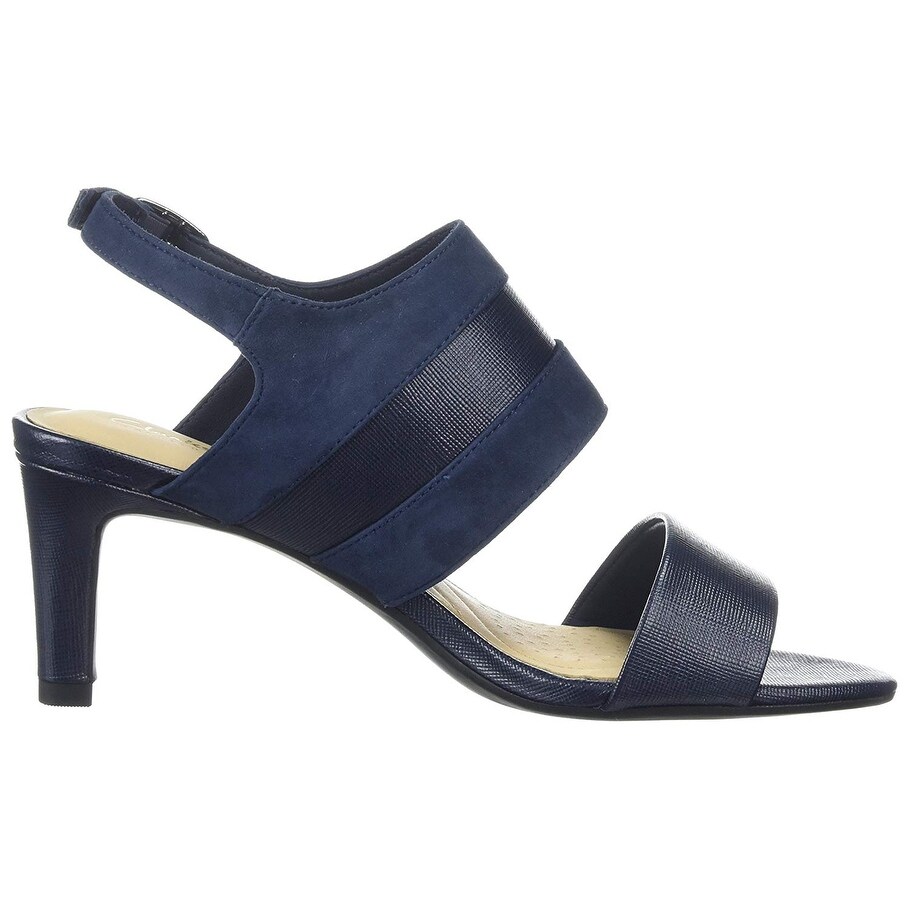 clarks blue pumps