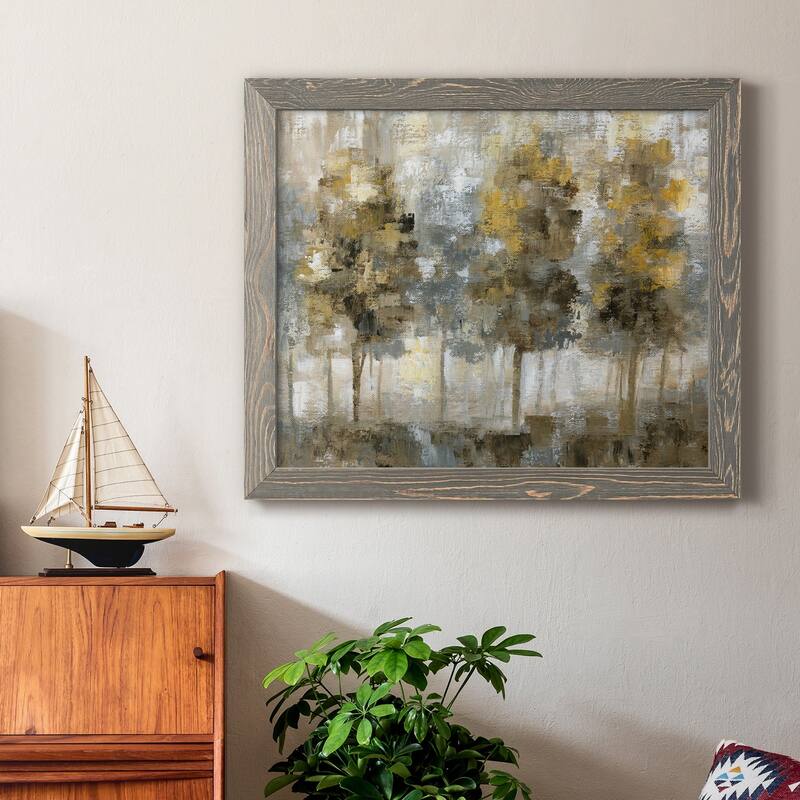 Linen Trees-Premium Framed Canvas - Ready to Hang