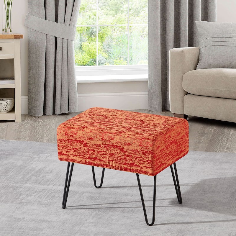 Serenta Jacquard Retro Ottoman