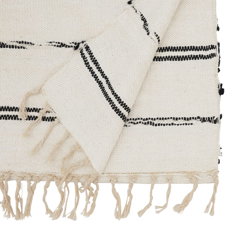 Modern Minimalist Striped Table Runner - 16"x72"