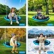 preview thumbnail 8 of 7, Metal Swing Stand With Saucer Outdoor Playground Metal Swing Set For Kids Outdoor Play