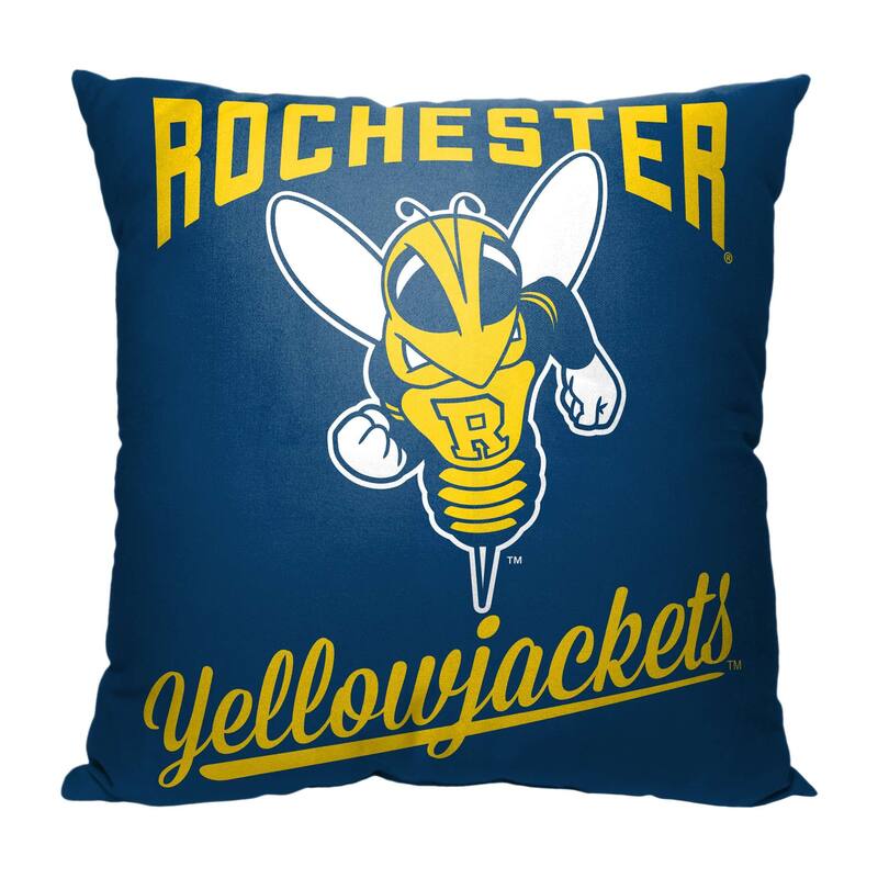 NCAA Liberty League Alumni 18 Inch Throw Pillow - 18" x 18" - Rochester