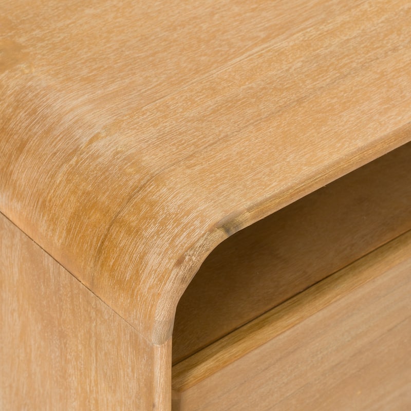 Modrest Dresden Modern Natural Acacia Chest
