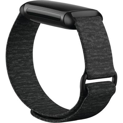 Fitbit Charge 5 Hook and Loop Band Charcoal Small