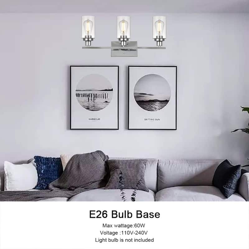 Modern Bathroom Lights Fixture 3-Lights Vanity Lighting