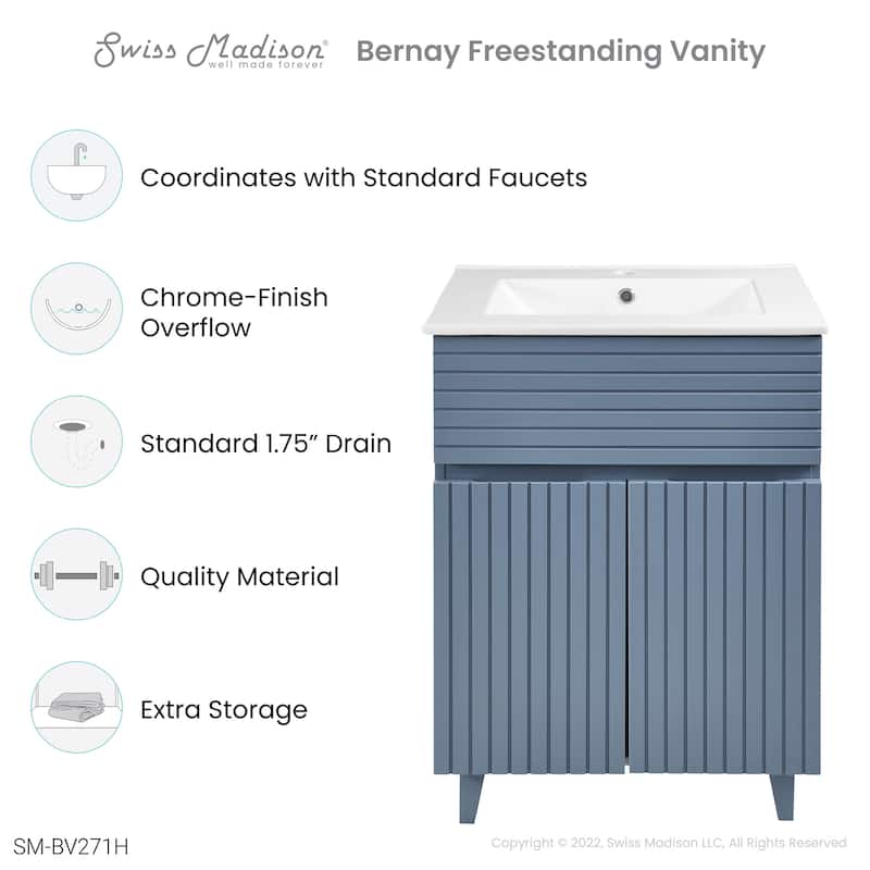 Bernay 24" Bathroom Vanity