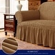 preview thumbnail 6 of 40, Subrtex 1 Piece Armchair Slipcover Seersucker Skirt Stretch Spandex Furniture Protector
