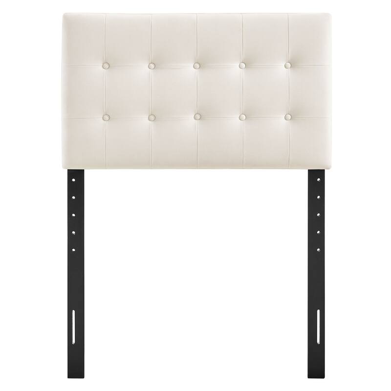 Emily Biscuit Tufted Performance Velvet Headboard