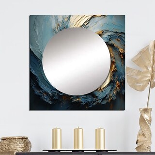 Mirror Abstract Form Designart