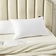 preview thumbnail 3 of 3, Farm To Home Organic Blended Cotton Softy Around Feather And Down Pillow (Set of 2) - White