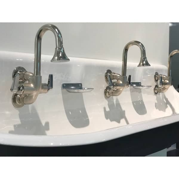 Shop Kohler K 3203 Brockway 60 Wall Mounted Trough Style Sink