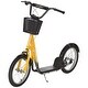 preview thumbnail 4 of 5, Youth Scooter, Kick Scooter with Adjustable Handlebars - orange-yellow