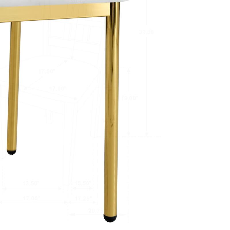 Luxurious Ergonomic Dining Chair Set - Stylish and Comfortable