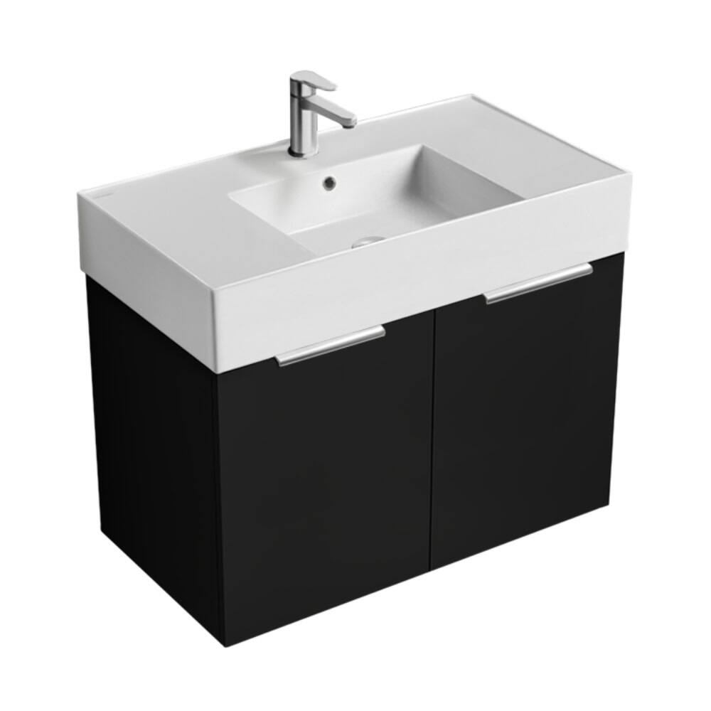 Nameeks Derin-3217-W-C Derin 32" Wall Mounted Single Basin Vanity Set