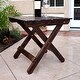 preview thumbnail 4 of 7, 19 Inch Square Adirondack Folding Table