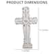 NAKKASHI Handcrafted Carving Pattern Wooden Decorative Cross Mothers ...