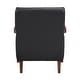 preview thumbnail 21 of 71, Leland Leather Match Accent Chair