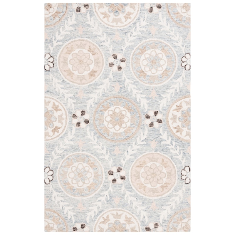 SAFAVIEH Handmade Jardin Arbenora French Country Wool Rug