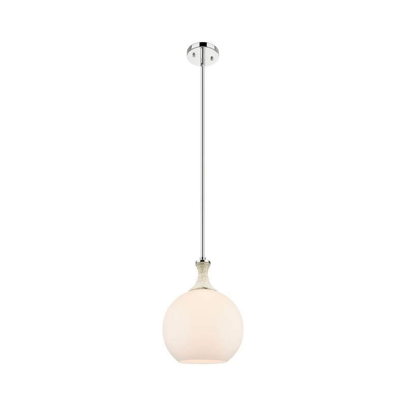 Innovations Lighting Downtown Urban - Astor - 1 Light 10" Rope Detailed Stem Hung Mini Pendant