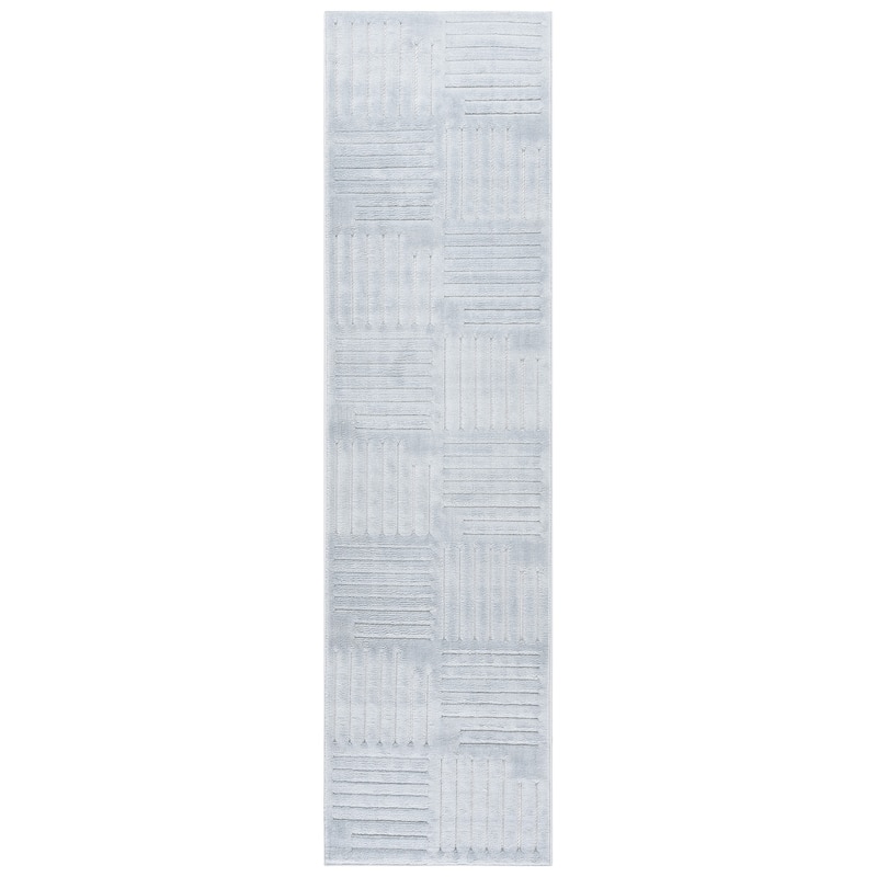 SAFAVIEH Selena Margreth Modern & Contemporary Rug - 2'2" x 8' Runner - Blue