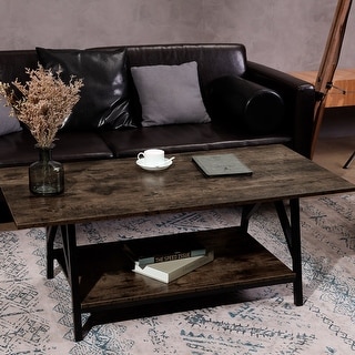 Harper blvd carbon loft hot sale magie narrow coffee table bench