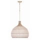 preview thumbnail 11 of 9, Crystorama Lighting Group ZAN-9005 Zanzibar 5 Light 21" Wide Pendant