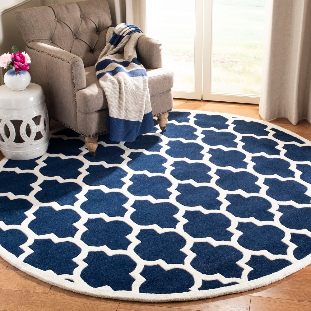 SAFAVIEH Handmade Chatham Antoanela Modern Moroccan Wool Rug