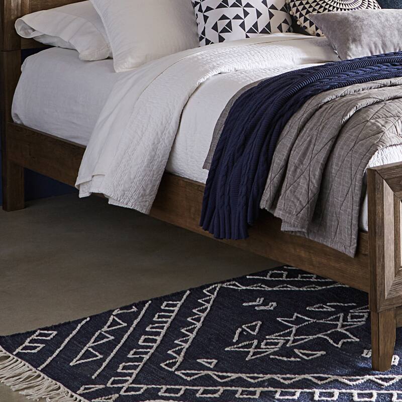 Ridgecrest Cobblestone Queen Panel Bed