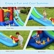preview thumbnail 6 of 8, Gymax Kids Inflatable Bounce House Castle 9 in 1 Water Slide Park