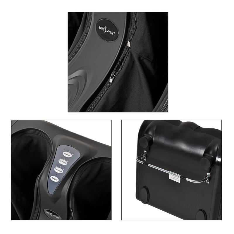 Shop LC Black Foot, Calf and leg Massager with Manual Control Gifts - 18.11 x 17.32 x 16.92 inches