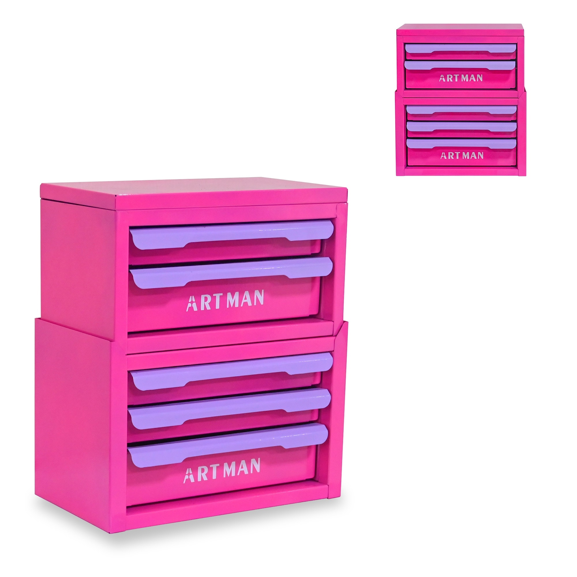Drawer-style Desktop Storage Box, Desk Stationery Storage Rack