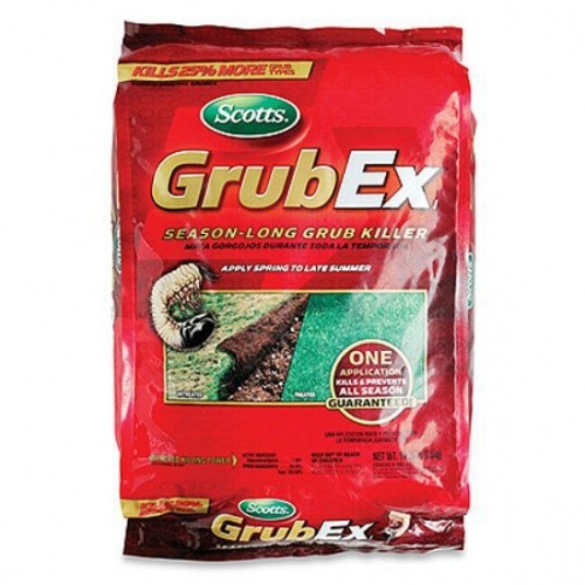Scotts 99605 GrubEx1 Season Long Grub Killer, 5000 Sq Ft Coverage - 5000 SqFt Coverage